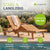 Gartenliege klappbar SunScape