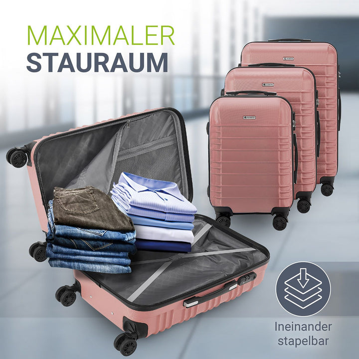Hartschalen Kofferset Rom