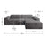 Sofa in L-Form Vals