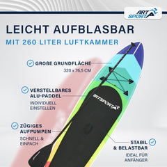 Stand Up Paddling Board - Komplett Set