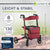 Aluminium Rollator Vital mit Sitz