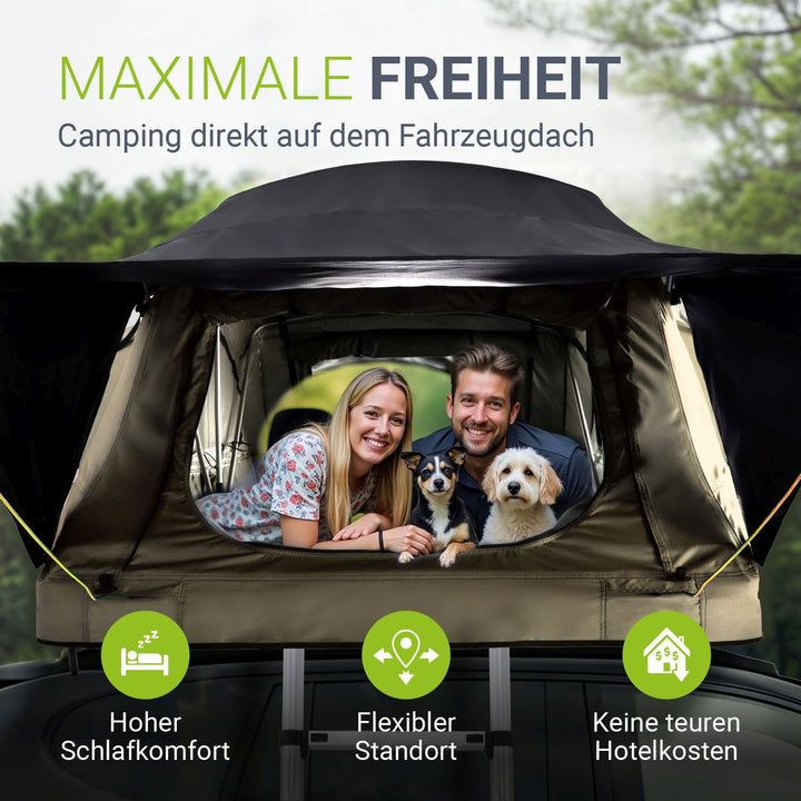 Dachzelt Lago für 2-3 Personen