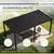 Lamellendach Tahiti 3 x 5,9 m inkl. 1x Seitenwand 3 m