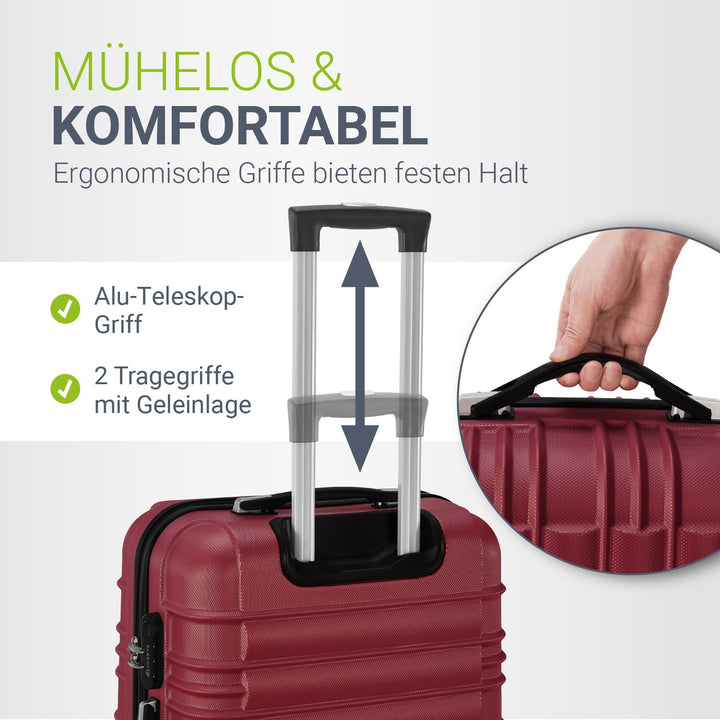 Hartschalen Kofferset Rom
