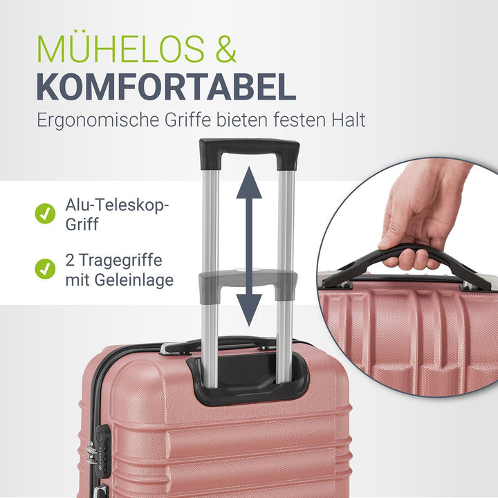Hartschalen Kofferset Rom