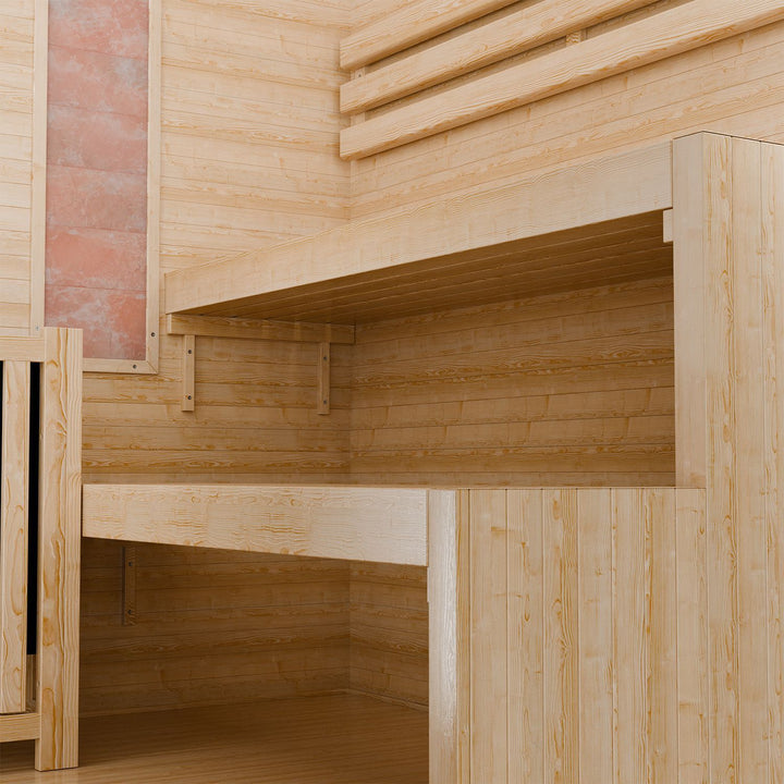 Traditionelle Sauna Vantaa - Schwarz