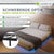 Metall Schwebebett Palamos