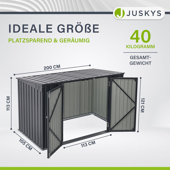 Mülltonnenbox Namur 1,9 m²