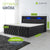 Boxspringbett Leona - Samt