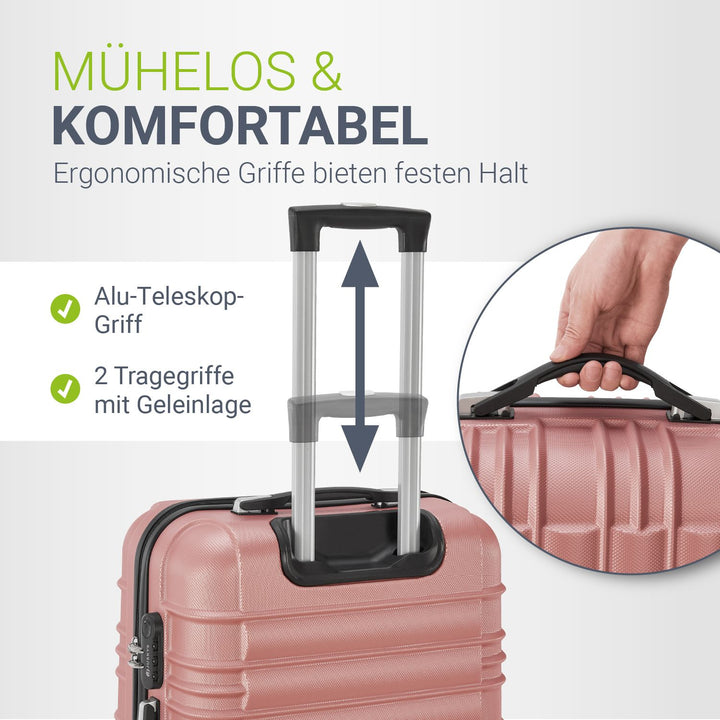 Hartschalen Kofferset Rom