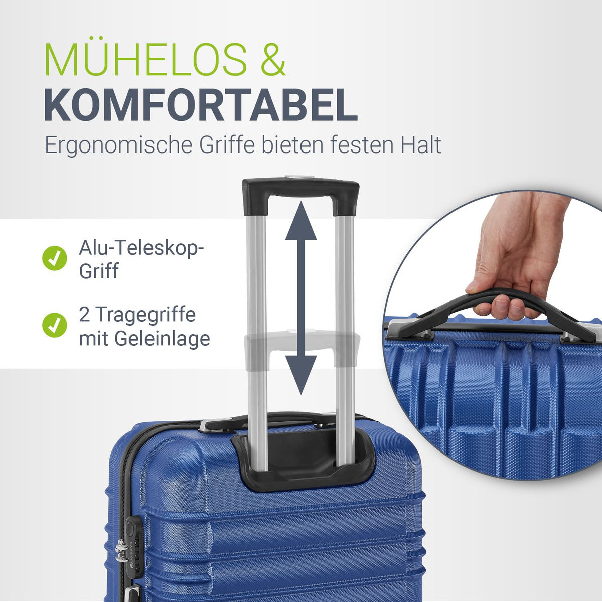 Hartschalen Kofferset Rom