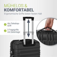 Hartschalen Kofferset Rom