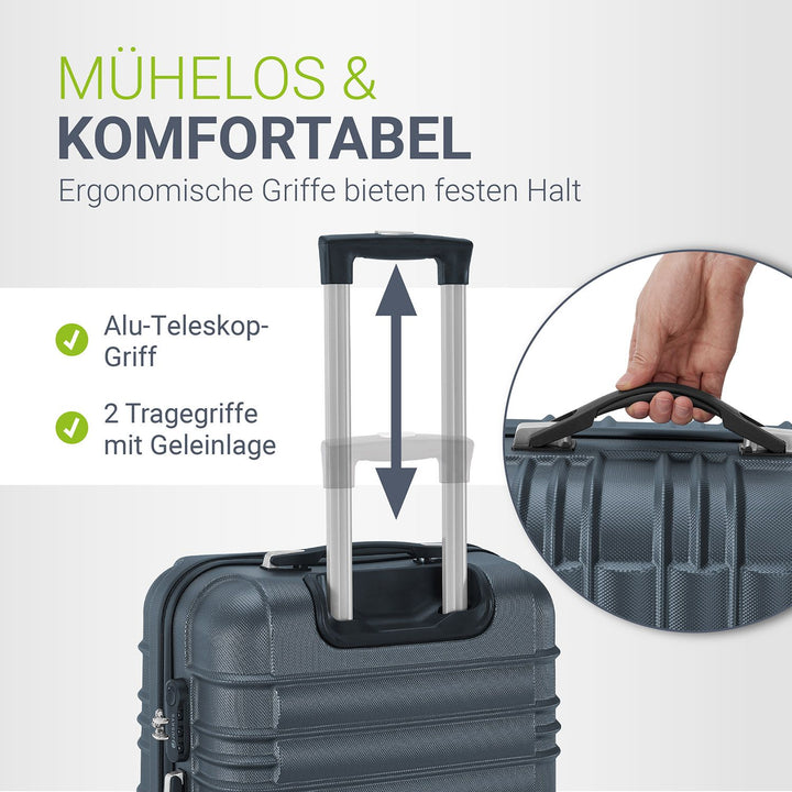 Hartschalen Kofferset Rom