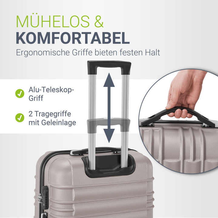 Hartschalen Kofferset Rom