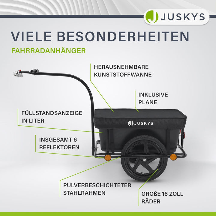 plane für fahrradanhänger Transportanhänger / Fahrradanhänger 90 Liter