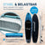 Stand Up Paddling Board mit Kajaksitz