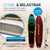 Stand Up Paddling Board mit Kajaksitz