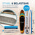 Stand Up Paddling Board mit Kajaksitz