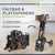 Aluminium Rollator Vital mit Sitz