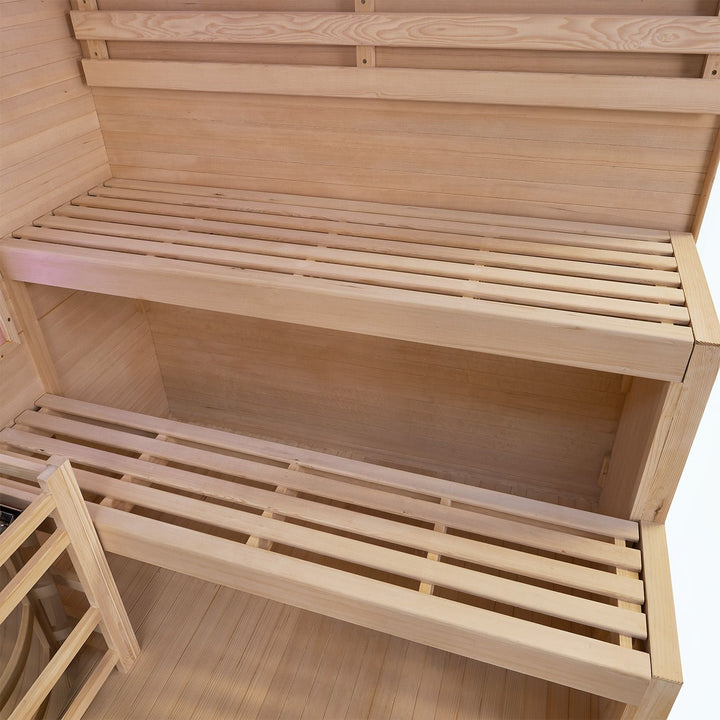 Traditionelle Sauna Vantaa - Schwarz