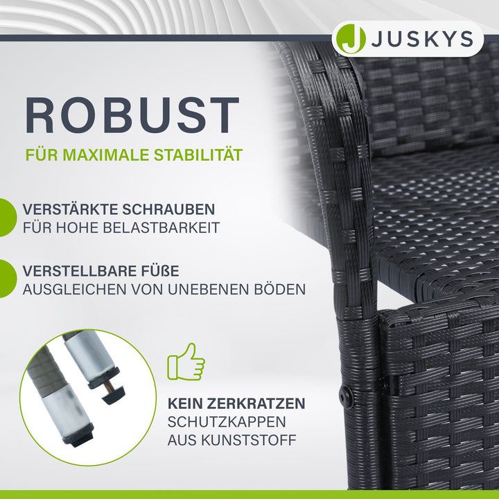 Polyrattan Gartenstühle Yoro