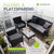Polyrattan Sitzgruppe Fort Myers