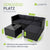 Polyrattan Lounge Punta Cana