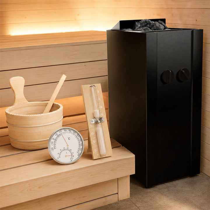 Traditionelle Sauna Vantaa - Schwarz