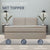 Boxspringbett Detroit - Chenille-Stoff