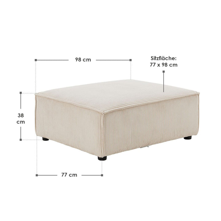 Modulares Sofa Domas - Variantenauswahl