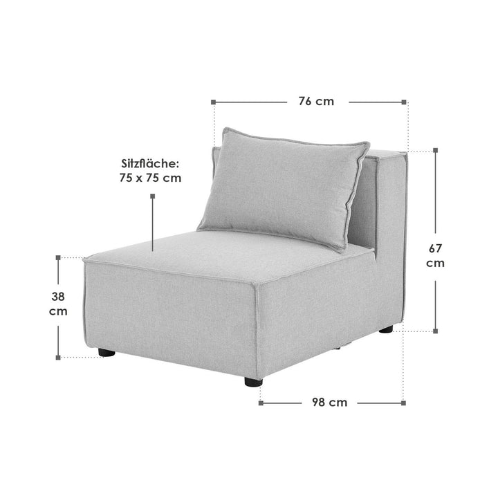 Modulares Sofa Domas - Variantenauswahl