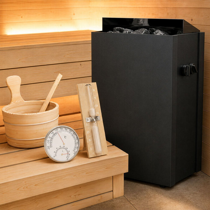 Traditionelle Sauna Vantaa - Schwarz