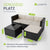 Polyrattan Lounge Punta Cana