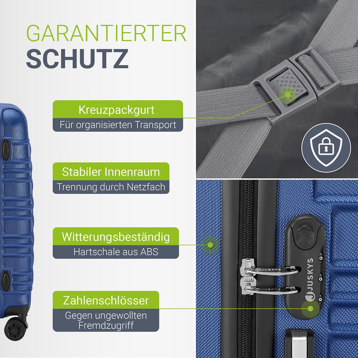 Hartschalen Kofferset Rom