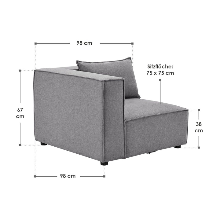 Modulares Sofa Domas - Variantenauswahl