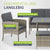 Rattan Sitzgruppe Turin