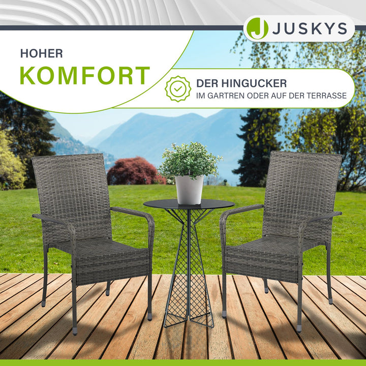 Polyrattan Gartenstühle Yoro