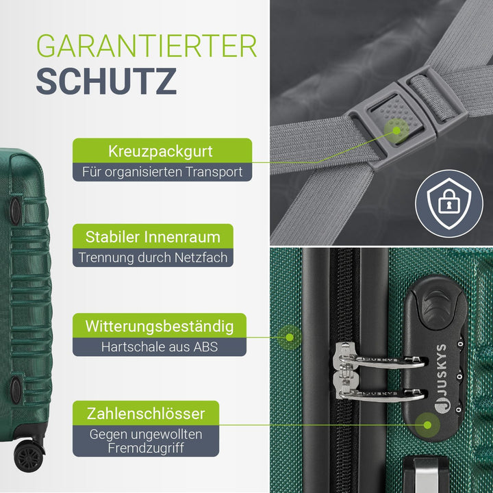 Hartschalen Kofferset Rom