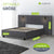Samt Polsterbett Luzano