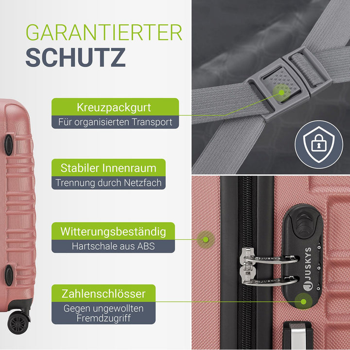 Hartschalen Kofferset Rom