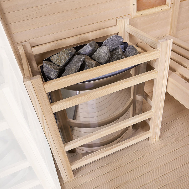 Traditionelle Sauna Vantaa - Schwarz