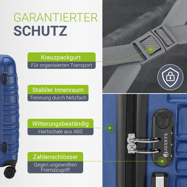 Hartschalen Kofferset Rom