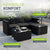 Polyrattan Lounge Punta Cana