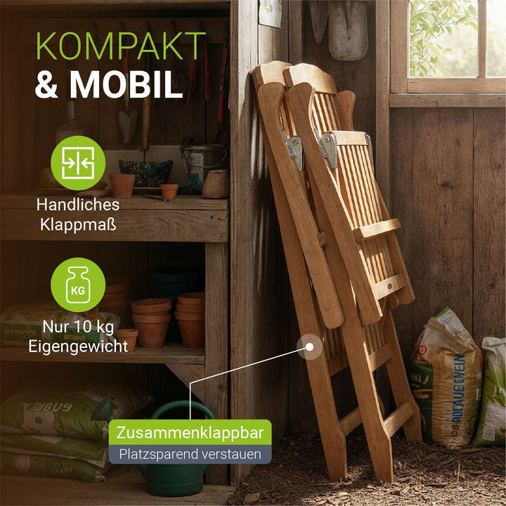 Gartenliege klappbar Evia günstig online kaufen