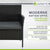Polyrattan Sitzbank Monaco