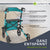 Aluminium Rollator Vital mit Sitz