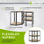 Eckregal Corner Basic 180 x 70 x 40 cm