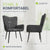 Ohrensessel mit optionalem Hocker Odense
