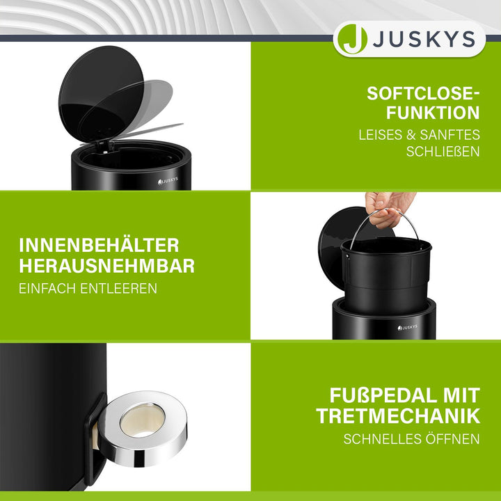 Kosmetikeimer mit Deckel