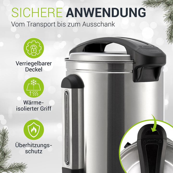 Glühweinkocher Teramo 7l oder 10l